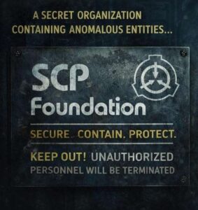 The SCP Foundation. The Internet’s Darkest Secret Organization