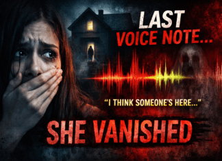 Her Last Voice Note Still Haunts Me… What She Whispered Before Disappearing Will Chill You to the Bone last voice note horror story thumbnail girl scared phone message she vanished mystery